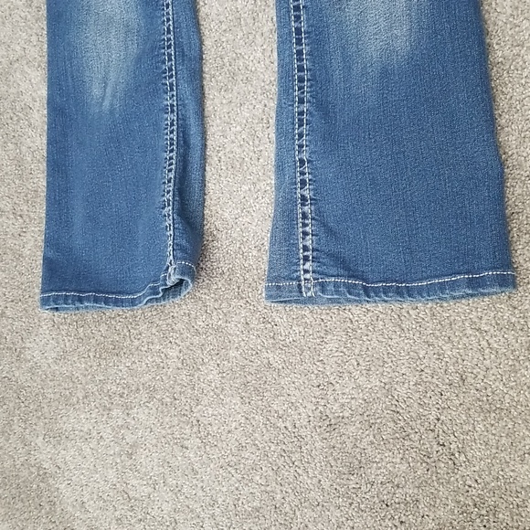 #V - Wallflower Authentic Denim Sz 7 Bootcut Mid Washed Jeans - Picture 12 of 13